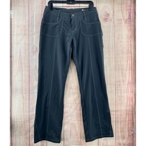 Kuhl Mountain Culture Gray Pants Women's Sz 10 Outdoor Hiking Low‎ Rise Pockets